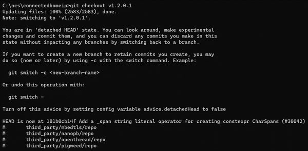 git checkout v1.2.0.1