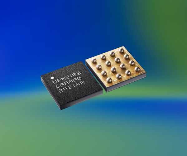 Nordic Semiconductor 的 nPM2100 电源管理 IC 延长了原电池供电蓝牙低功耗产品的电池寿命