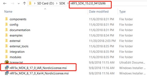 nRF51 nRF52 Nordic SDK5