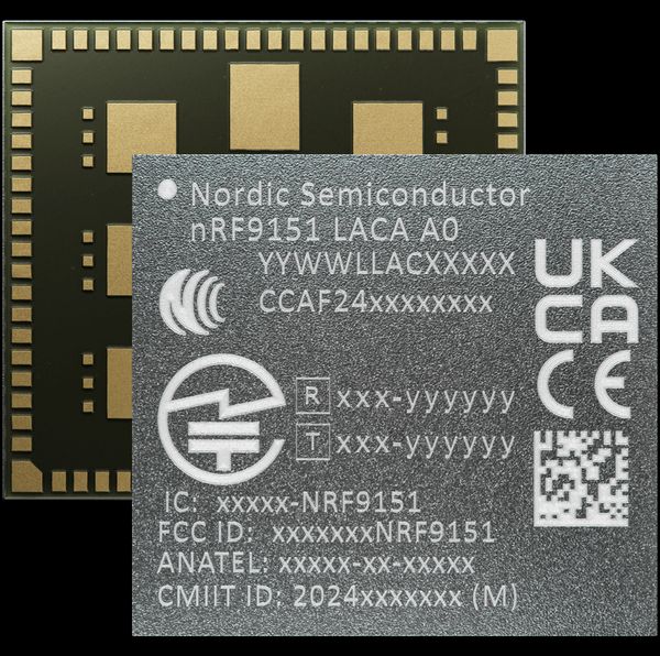 集成 LTE-M/NB-IoT 和 DECT NR+ 调制解调器以及 GNSS 的低功耗 SiP