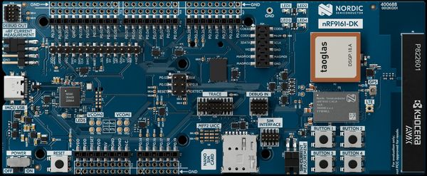 用于 LTE-M、NB-IoT、GNSS 和 DECT NR+ 的蜂窝物联网开发套件