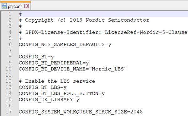 开发你的第一个nRF Connect SDK/Zephyr应用程序