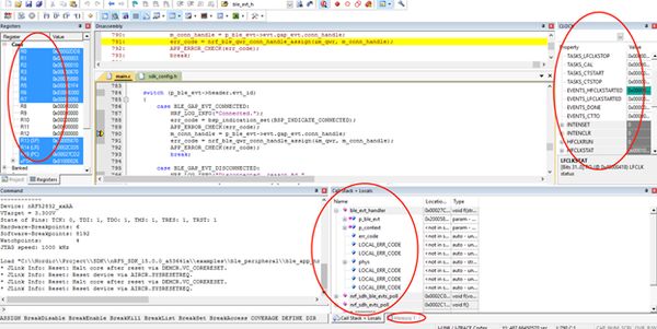 如何调试nRF5 SDK