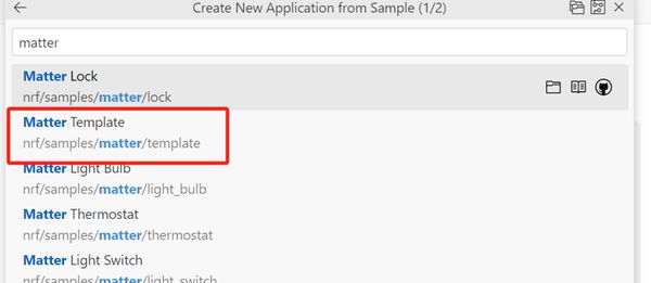 然后选择Matter template例程，如下：